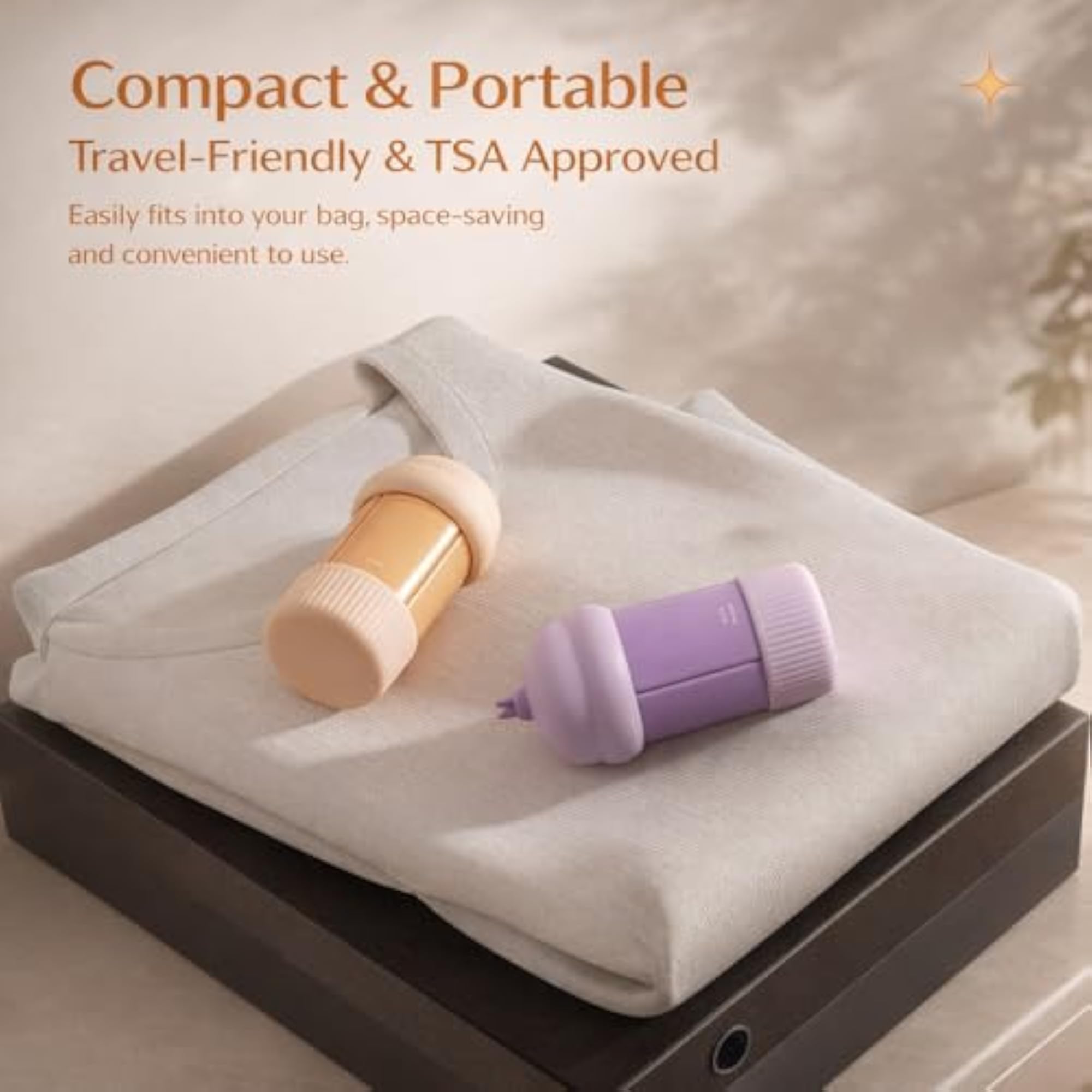 Silicone Travel Toiletry Bottle, TSA Approved